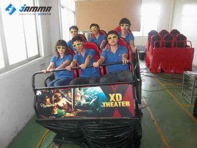 Amusement 7D Interactive Motion Theater , Immersive 120 Movies 7D Simulator Entertainment