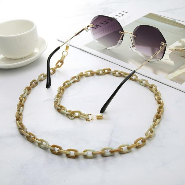 Fashion glasses accessories anticorrosive glasses rope plastic chain fish-bone chain polypropylene chaine