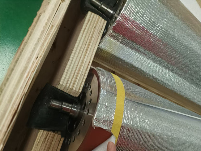 Carbon Fiber Slitting Nip Roller High Speed Shore A60-A90 Slitter Roller