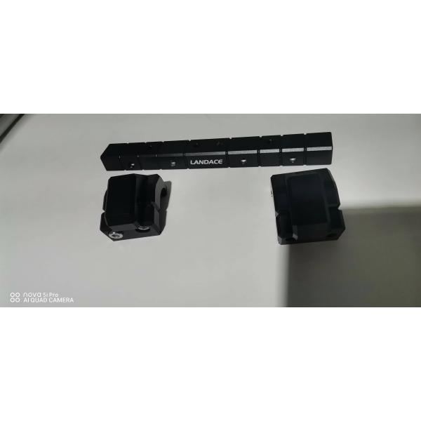 Multi-Mount Dash Phone Holder + GoPro Mount with Aluminum Slide Rail, Flexible Angle for 2018-2022 Jeep Wrangler