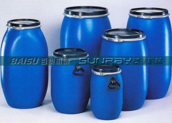 23 Pcs / Hour Automatic Bottle Blowing Machine , 150 Liter Plastic Drum Barrel Blow Moulding Machine