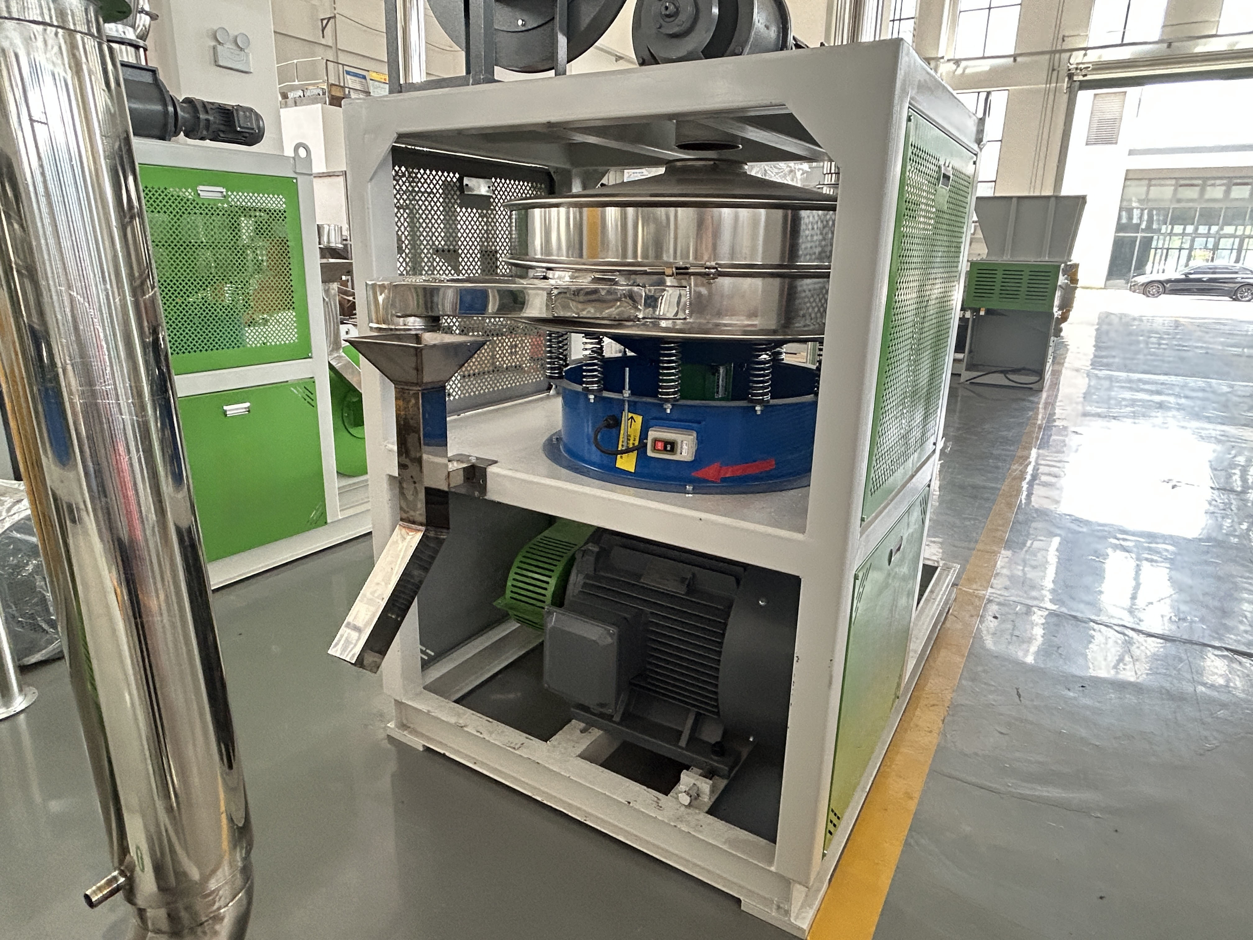 PVC UPVC Pipe Panel Flakes Miller Pulverizing Machine PE HDPE LDPE Flakes Pulverizer Machine