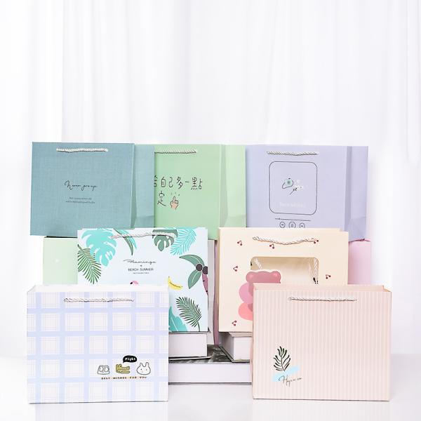 SZCX Small Gift Drawstring Custom Kraft White Price Channel so Logo /Perfum Victoria Secret Paper Bag