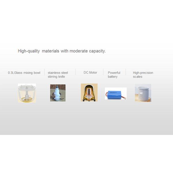 Home Use Portable Juicer 300ml For Baby Food Fruit Multifunction Kitchen Chopper