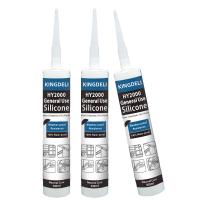 Vedador neutro inodoro do silicone para calafetar o tempo resistente para o aço da mancha