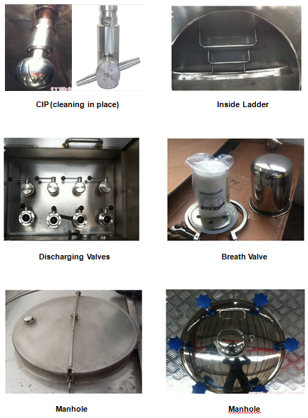 Доставка топливозаправщика тележки танка молока ДОНГФЭНГ 10кбм и молока трейлеров транспортирует тележку