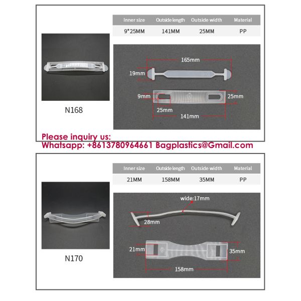 Fasten Handle For Milk Packaging Box Plastic Handle PP Transparent Plastic Carton Handy Handle, Handle For Box, Handle For Bag, Carrier Handle Handy, Lift Handle