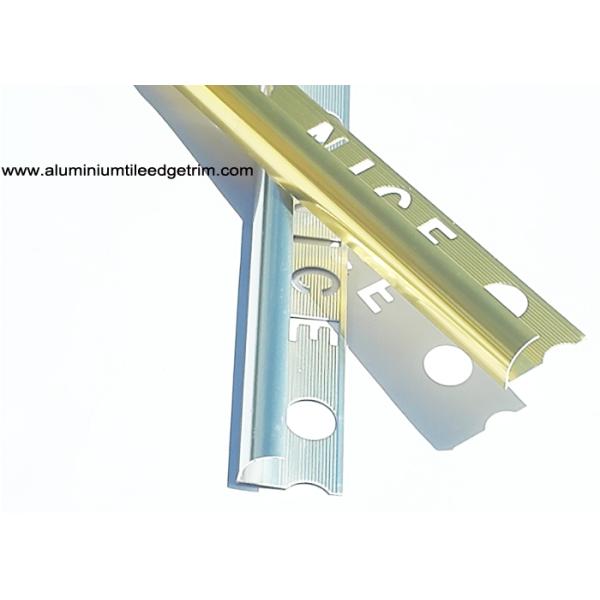 Aluminium Alloy 6463 Wall Tile Corner Trim Four Kitchen Guard Polished