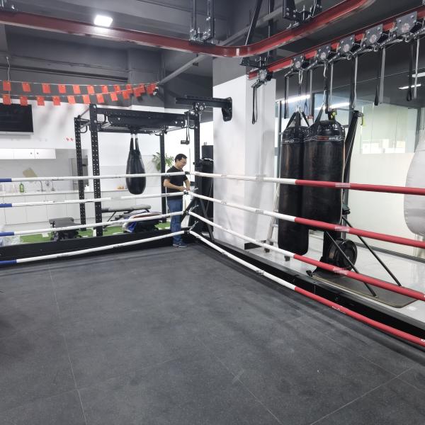 Screwless Steel Frame Boxing Fighting Ring Equipment Rope Covers 5/6/7 Meter