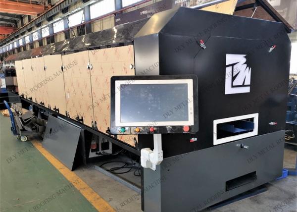 380v 220V U 22kw Purlin Forming Machine Metal Sheet Roof Panel Tile Making