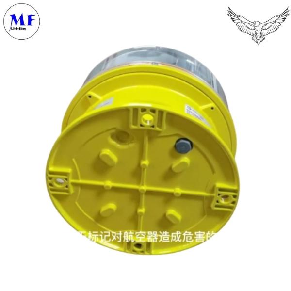 L865 20kcd Day 2kcd Night GPS Sync 20-60 FPM IP66 DC AC LED Aeronautical Obstacle Aviation Obstruction Light For High-Rise Buildings