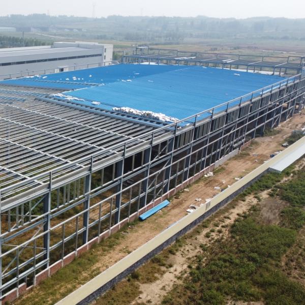 Prefabricated Steel Structure Workshop Construction Building Material Factory