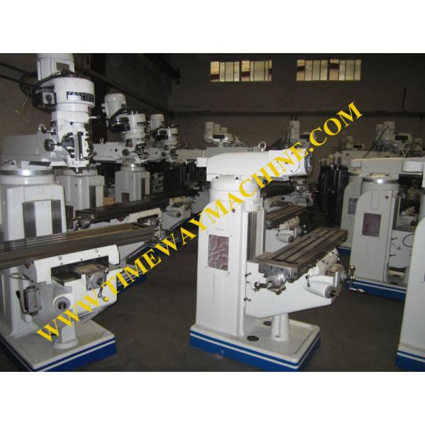 VERTICAL Turret Milling Machine M330A with R8 Spindle Taper and 330x1370 Table Size