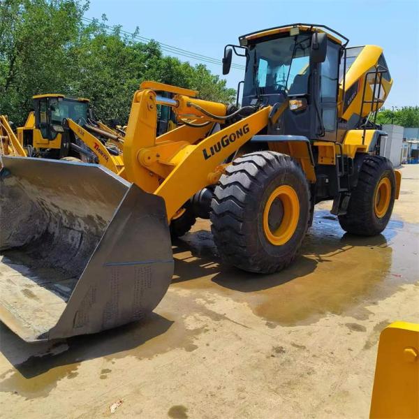 Используемый затяжелитель переднего колеса LiuGong 856H впрыскивает конструкцию большой емкости двигателя