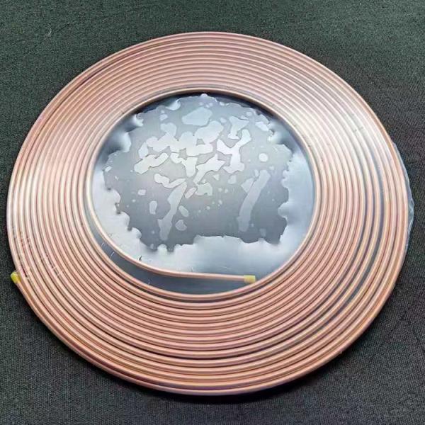 UNS 500m JIS C1100  Copper Coil Tube Pipe For Heat Exchanger