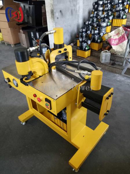 Professional Hydraulic Bus-bar Machine 0-12mm Thickness Capacity With ±0.1mm Precision​