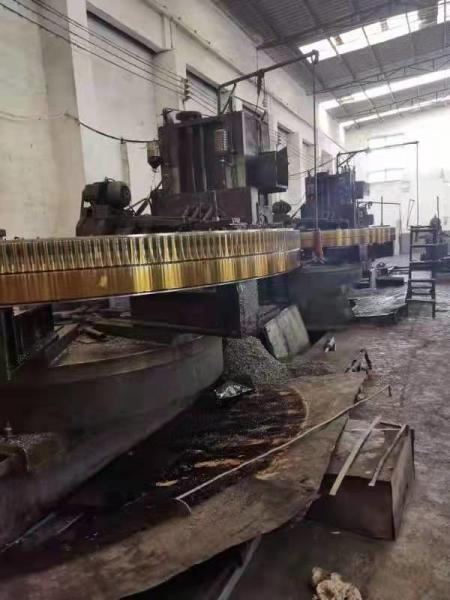 Diâmetro dente reto Ring Gear Rotary Kiln Gear Ring For Ball Mill de 100mm a de 16000mm