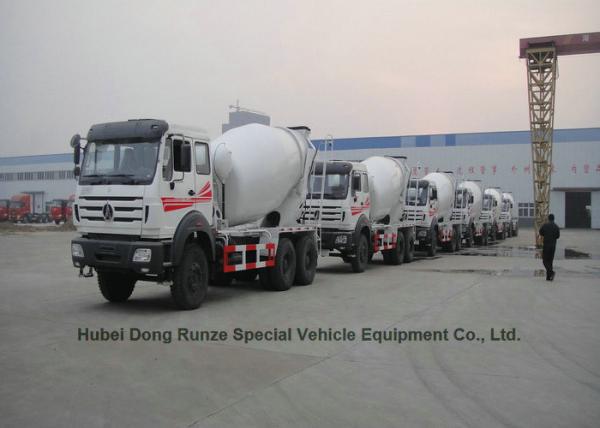Beiben 2534 RHD / LHD Concrete Mixer Truck EURO 3/5 Heavy Duty 10-12m3