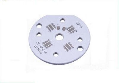 2OZ Aluminum pcb board , aluminum pcb manufacturer with white soldermask