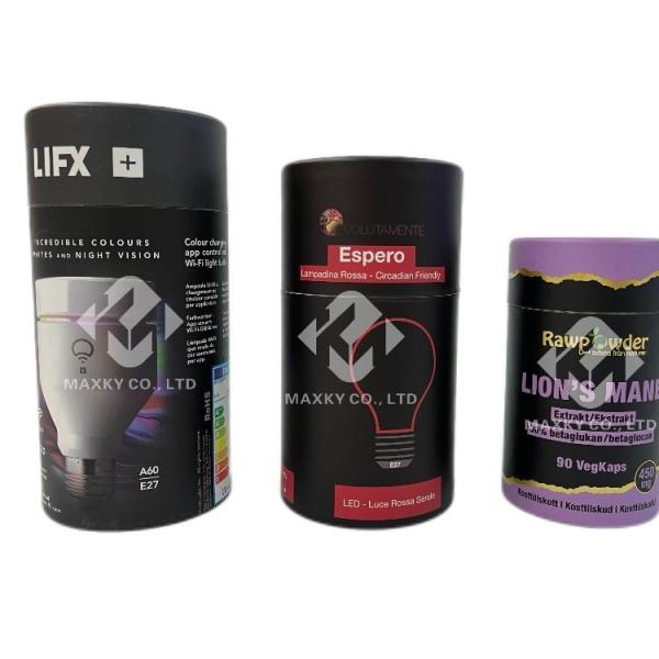 Waterproofing Eco Friendly Paper Tube Packaging Stylish Lightweight