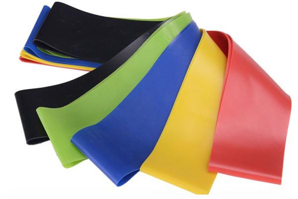 Custom Logo 600mm Long Resistance Bands Exercise Latex Gym Fitness Yoga