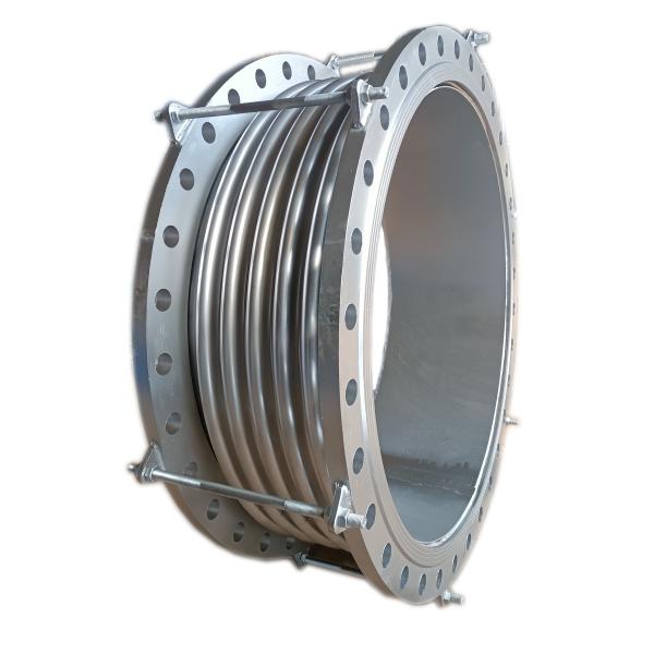 SS304 Фланцевое соединение гофрированного металлического шланга из нержавеющей стали для резервуара парового кондиционирования воздуха DN32 DN3000 мм