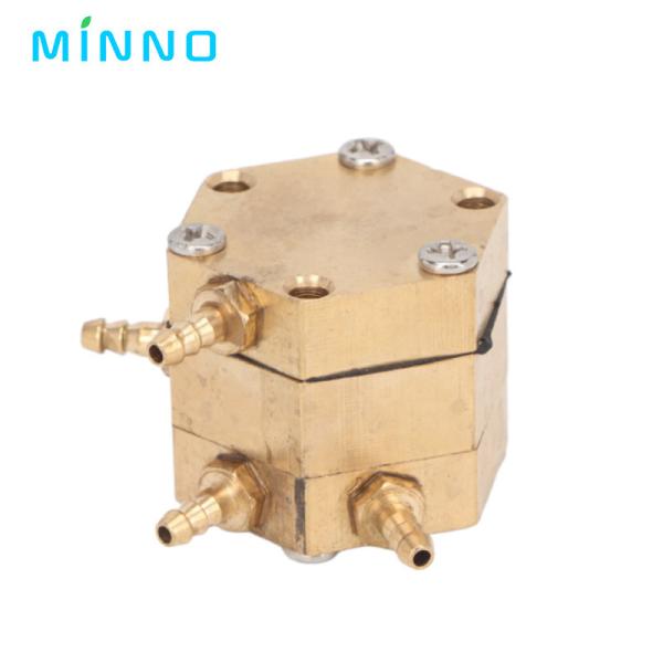 Dental Water Valve Regulator Hexagonal Easy Install Dental Water Pressure Valve Copper High Passability Firm