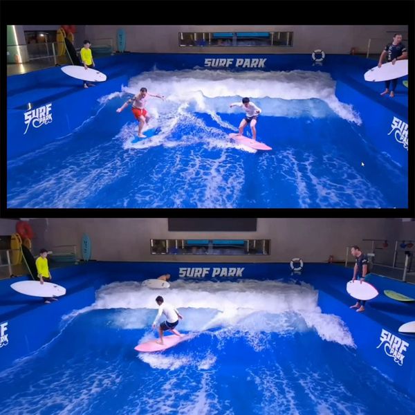 Aqua Amusement Swimming Wave Pool Commercial Tsunami Wave Rider Surf Simulator