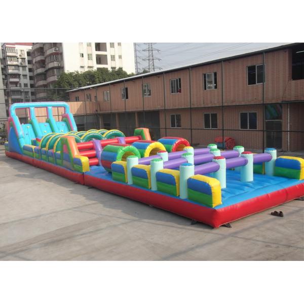 Customized Inflatable Comb Obstacle Course for Large Group Team Building Activities