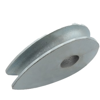 Galvanized DIN3091 Heavy Malleable Cast Ring For Heavy Duty Applications
