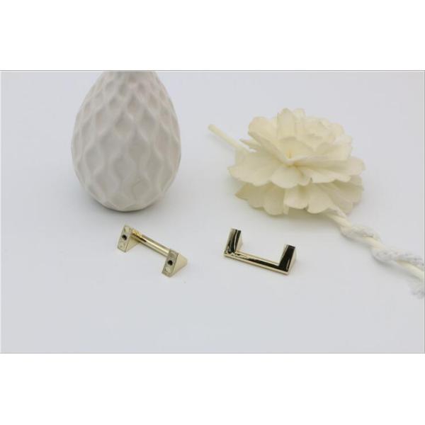 Purse bag accessories light gold 20 mm arch screw button bridge metal buckle for bag strap