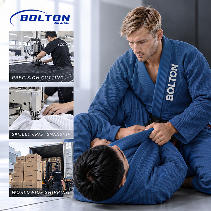 Lightweight BJJ KIMONO crafted for superior mobility and durability during Brazilian Jiu Jitsu training and competition