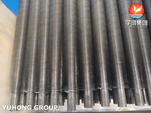 ASME SA179 Integral Finned Aluminum Tubing Stainless Steel Heat Exchangers Custom