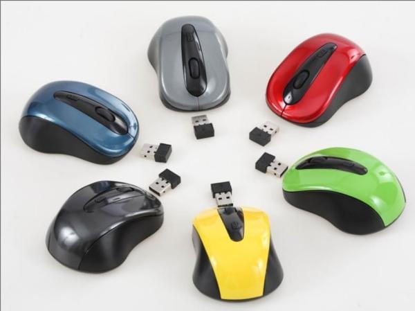 Ratón inalámbrico/ratones del Trackball para zurdo con la acción de la impresión que imprime WES-M-008