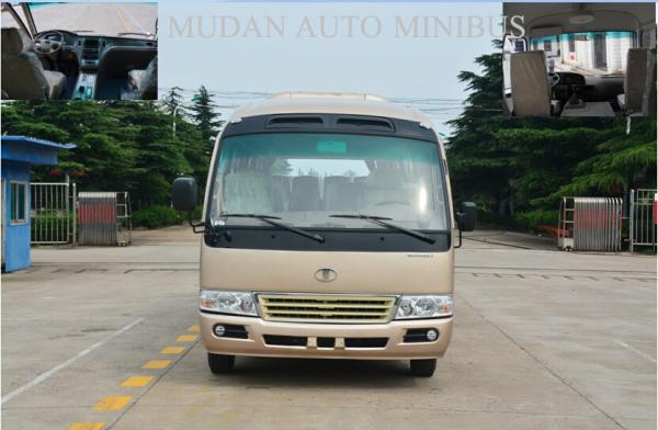 95 Kw Output Coaster Minibus City Sightseeing Bus Mini Passenger Vehicle 340Nm / rpm Torque