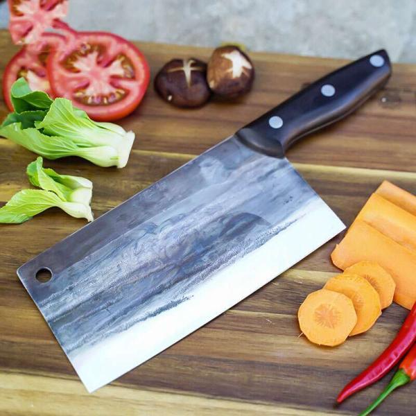 2.3mm 4cr13 Stainless Steel Chef Knife Wood Handle Cooking Chopping
