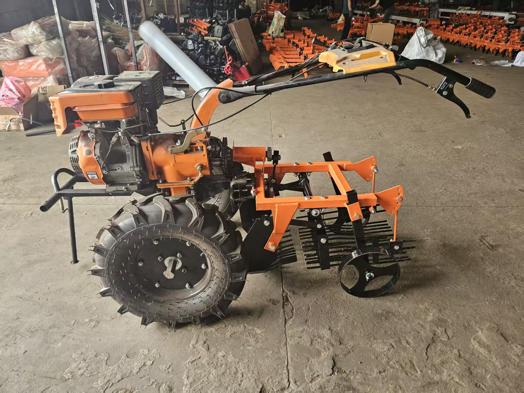Single Row Potato Harvester, Potato Digger Machine, 8‑25HP Potato Harvest Equipment, Mini Tractor Potato Harvester