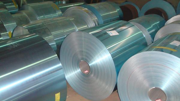 Coloured Rolled Aluminium Sheet , Painted Aluminum Coil For Cooling Exchanger