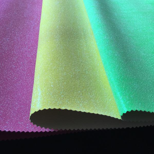 Garment Glitter Effect Wallpaper Fashionable Customized Color Anti Bacteria