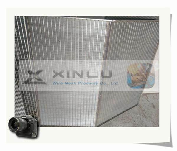 Wedge Wire 100 Mesh Filter Screen Stainless Steel Customized For Water Treatment