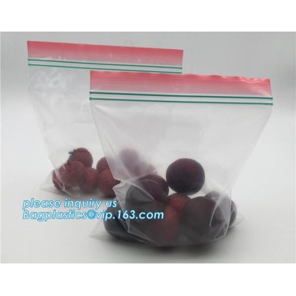 Low Price, HIgh Quality Grip Seal Bags, k Plastic Grip Seal Bag Transparent Food Stand Up Packaging Zipper Pouches