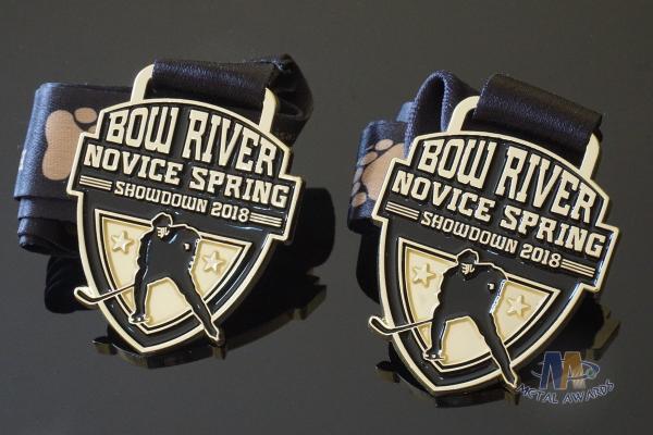 Gifts Hockey Custom Sports Medals And Medallions Soft Eanemal With Logo And Ribbon