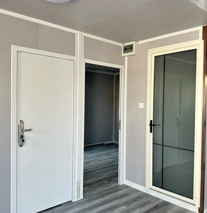 Steel Modified Shipping Container House Flat Pack Container for Office Living Room Workshop Use Potable House