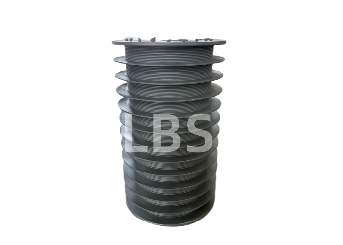 12‑Unit Right‑Hand Lebus Double‑Folded Rope Groove Winch Drum Q355B