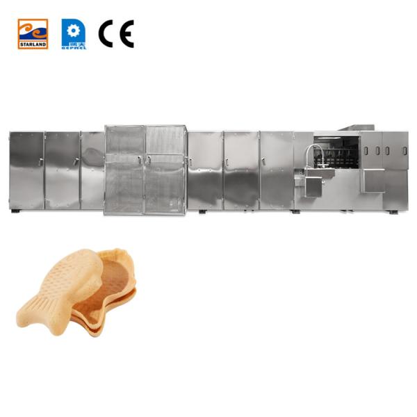 Линия производства печенья с промышленными вафлями CE с годовой гарантией