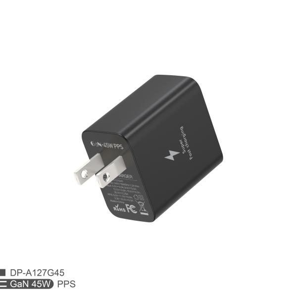 Mould Privado 45W GaN Carregador de Parede USB-C Para MacBook Pro/Air IPad Pro Galaxy S23