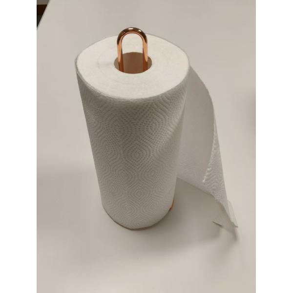 Three Ply Reinforced Industrial Heavy Duty Wiping Paper Jumbo Roll White 54gsm
