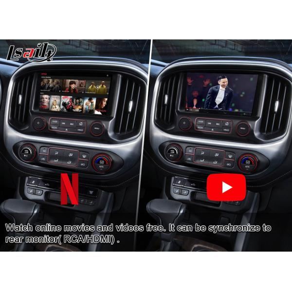 Беспроводной интерфейс автомобиля андроида CarPlay для GMC с игрой Google, YuTube, работы Waze в каньоне Acadia