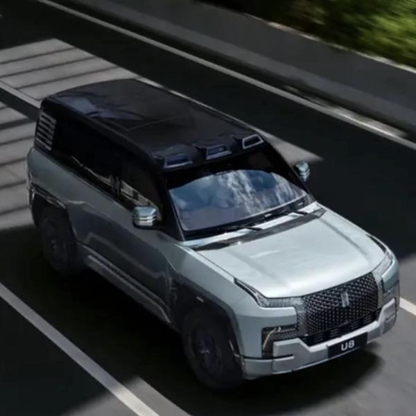 YW U8 2023 Versión de lujo Vehículo eléctrico de velocidad única caja de cambios 5 puertas 5 asientos SUV