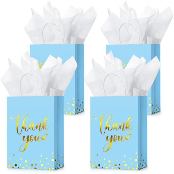 Compras de negócios Bolsas de papel Kraft de fundo plano feitas à mão com alças de logotipo